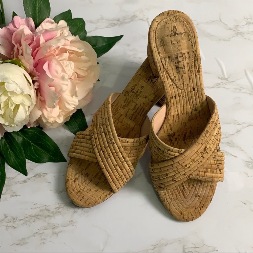 SCHUTZ CORK SANDALS